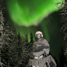 Northern Lights Snowmobile Tour