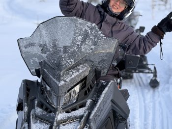Experience Lapland: Snowmobile and Ice Fishing Experience+Salmon BBQ