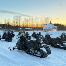 Experience Lapland: Snowmobile, Husky Safari and Ice Fishing+Salmon in Kota