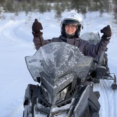 Sleigh Day: Snowmobile and Experience Husky & Reindeer Sleigh