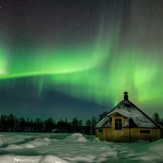 Enjoy Open-fire Salmon in Kota under the Aurora Photography Tour ( Chinese & English)