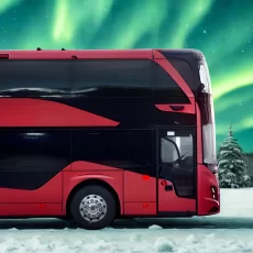 Aurora Express Night Bus : Rovaniemi-Tromsø (Both direction)